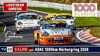 🇩🇪 LIVE: ADAC 1000km Nürburgring 2026 | Samstag – Historischer Motorsport auf der Nordschleife
