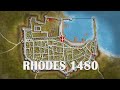 Sige de rhodes de 1480  ottomans contre hospitaliers