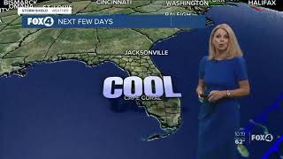 Chilly Saturday but breezy and warmer  by Sunday