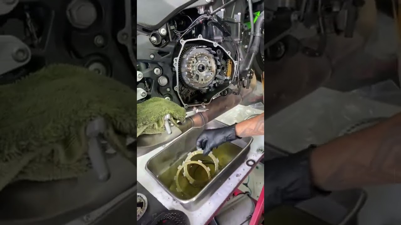 Substituição da embreagem Kawasaki Z400 Ninja 400 | Oficina TireBoy