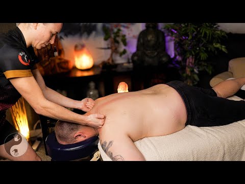 I Give Pro Boxer A Master Class in MASSAGE