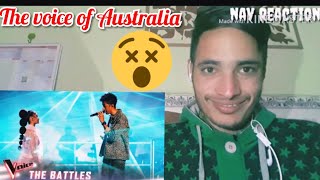 The Battles- Zeek v Lara  Lovely  - The Voice Australia | Reaction
