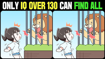 Spot The Difference : Only Genius Find Differences [ Find The Difference #60 ]