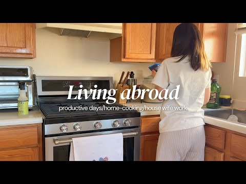 アメリカ専業主婦/living abroad vlog/Home made food/productive days/life of house wife
