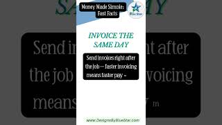 Business Finance Hack: Invoice the Same Day #invoice #bookkeepingmadeeasy
