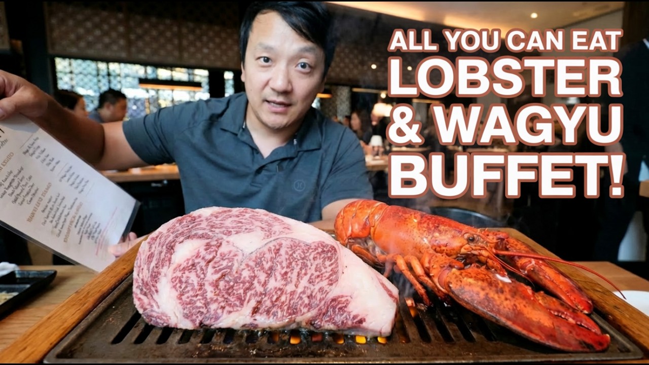 All You Can Eat LOBSTER + SUSHI + STEAK Buffet in the Heart of Los