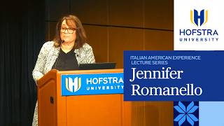 Jennifer Romanello - Italian American Lecture Series | Hofstra University
