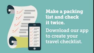 Travel Checklist (on mobile app) screenshot 1