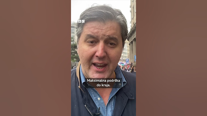 Legendarni košarkaš Bodiroga za BBC o podršci studentima | BBC News na srpskom #protest #studenti