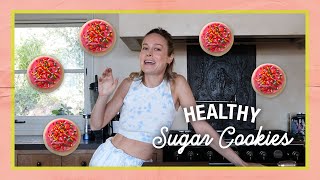 I made healthy sugar cookies without a recipe!
