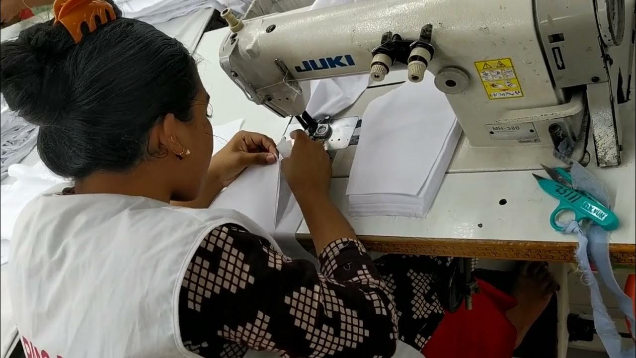 Complete Shirt making video Back yoke attach Part 32 YouTube