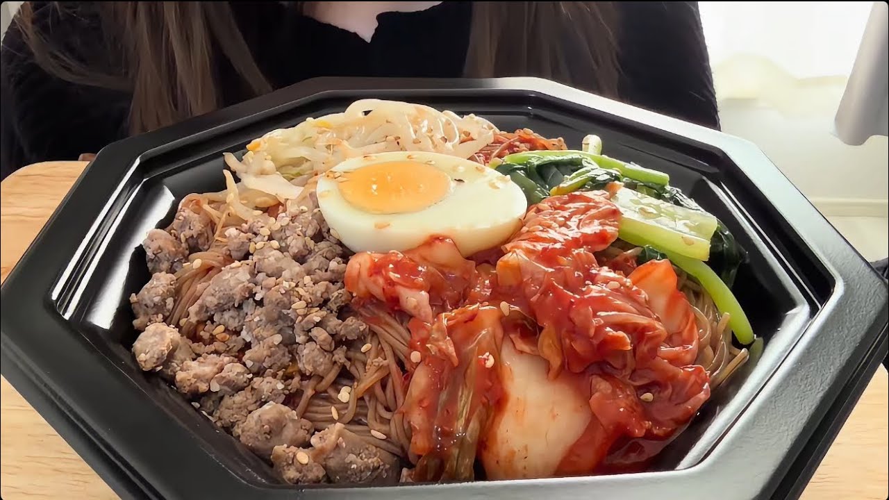 ASMR  ビビン冷麺　【咀嚼音/ Mukbang / Eating Sounds】