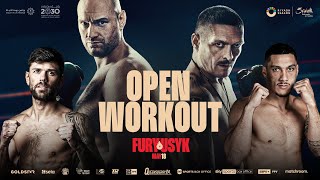 Tyson Fury Vs Oleksandr Usyk: Media Workout (Ft Cordina & Opetaia)