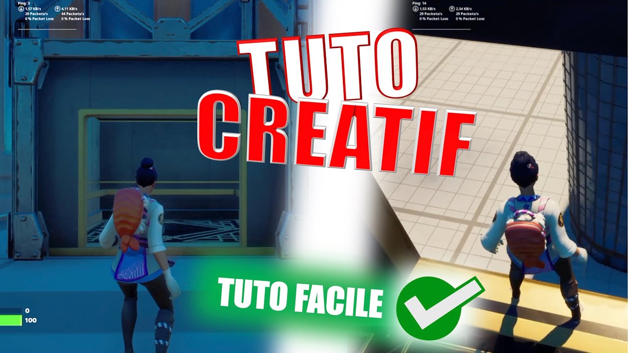 Faire Un Ascenseur Réaliste et Qui Monte ! TUTO FORTNITE CREATIF