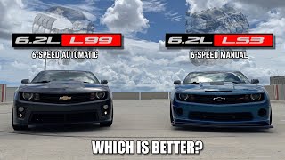 LS3 (Manual) vs. L99 (Automatic): Which is better? | Review of the 5th Generation Camaro SS Engines
