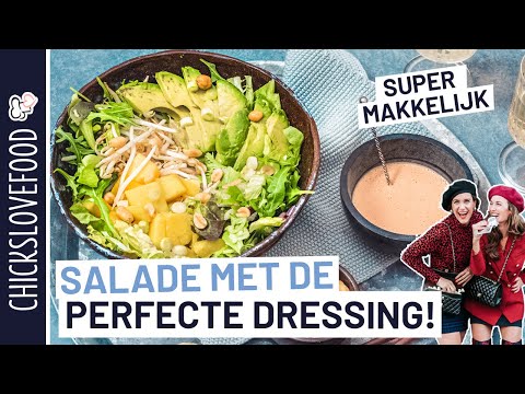 Video: Thaise Slaai Met Daikon En Amandel Gemmer Sous