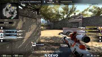 CS: GO clip - Overpass CT AWP ACE