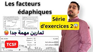 TCSF : Les facteurs édaphiques - Série d’exercices 2 ✅ Analyse - Explication ✅