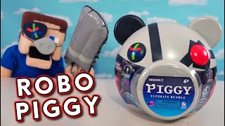 PIGGY ROBLOX Robby RoboPiggy HEAD Bundle TOYS Video Game Phat Mojo Figures! Puppet Steve