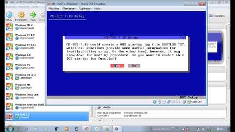 How to install MS DOS 7.1 from ISO