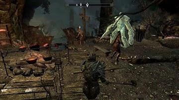 Skyrim SE Followers: Master Difficulty: Aela vs Forsworn Briarheart