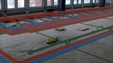 HolotechSolutions: overlay of MEP BIM model with construction site using Microsoft HoloLens