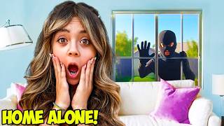 HOME ALONE, HE BROKE IN!