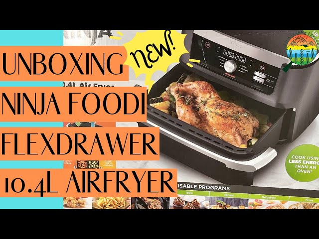 Ninja Foodi FlexDrawer Air Fryer, 10.4 Litre