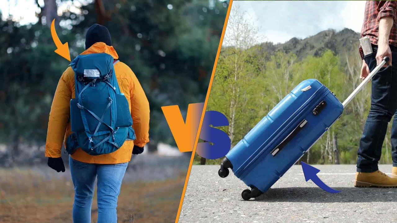 away luggage vs travel backpack Amazon.com: Duo, Bigger Carry-On Softside & Everywhere Zip Our award Backpack Vs Suitcase | Which