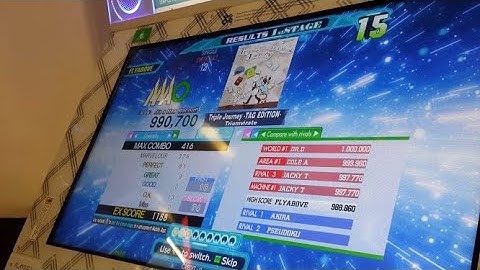 [DDR A20] Triple Journey DIFFICULT SINGLE AAA