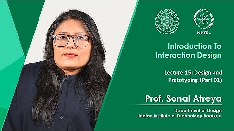 Lecture 15: Design and Prototyping (Part 01)