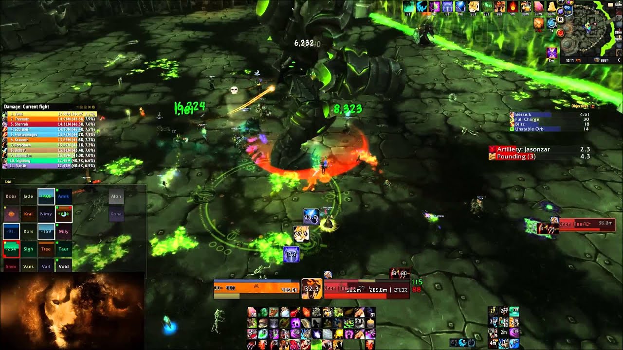 Might VS. Mythic Iron Reaver Feral Druid PoV