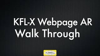 Killark Lighting - KFL-X Webpage AR Walk Through