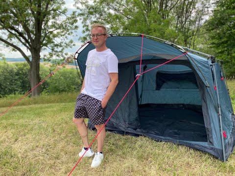 Hauszelt in 120 Sekunden aufbauen? Das Qeedo Quick Villa 4 Campingzelt im Test