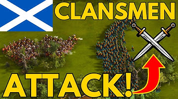 CLANSMEN DESTROY the ENGLISH!  |  Cossacks 3 Gameplay  |  18th Century Strategy game