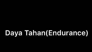 Daya Tahan (endurance) -Tugas Penjas