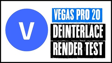Magix Vegas Pro 20 Deinterlace Render Test | 1080i-1080p No Loss of Quality