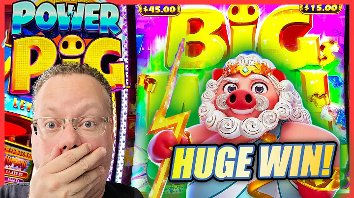 POWER PIG ★ HUGE PIG WIN! ➜ I LOVE THIS SLOT MACHINE - LAS VEGAS SLOT VIDEO