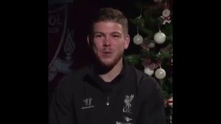 Alberto Moreno Wishes You a Merry Christmas