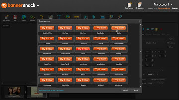 BannerSnack Quick Tour