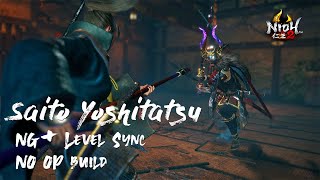 Nioh2 - Saito Yoshitatsu NG+ Level Sync (spoiler)