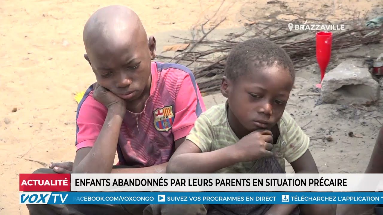 Enfants abandonnés par leurs parents en situation précaire