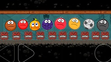Red Ball 4 - All Classic Balls Funny Fail in Level 70 Boom Blast