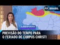 Corpus Christi deve ter calor e chuva no norte e sol e frio no sul | SBT Brasil (29/05/24)