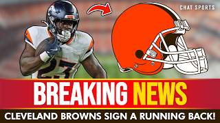 🚨BREAKING: Cleveland Browns SIGN A Running Back! Browns News