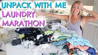 UNPACK AND CLEAN WITH ME ROUTINE | GET ORGANISED AFTER VACATION IN 24 HOURS! EMILY NORRIS