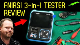FNIRSI DSOTC3 Component Tester Review  No.1141