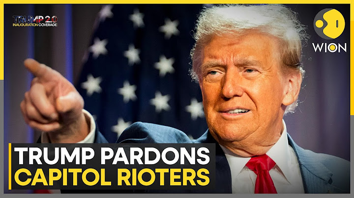 Trump Pardons Capitol Rioters, Revokes 80 Biden Executive Orders | World News | WION
