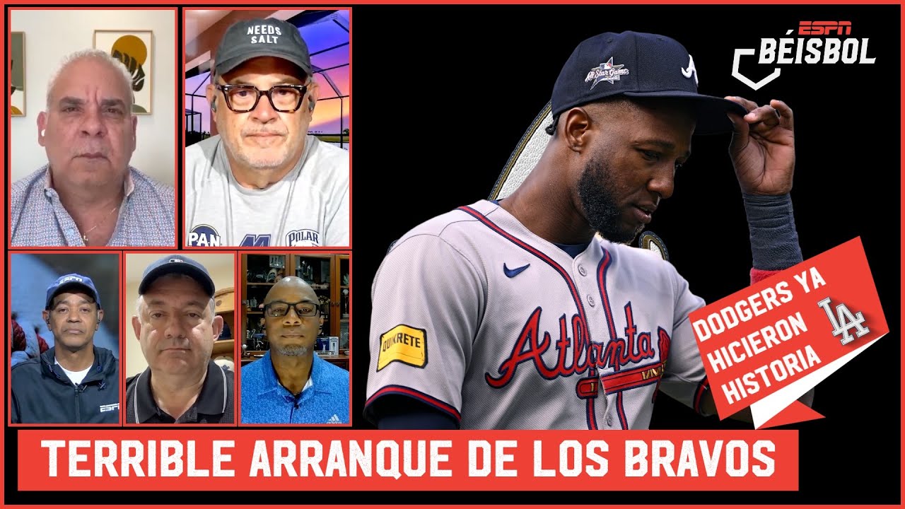 BRAVOS de ATLANTA con TERRIBLE e HISTÓRICO INICIO de temporada. No han podido ganar | ESPN BEISBOL