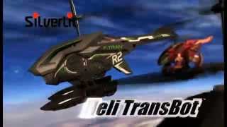 Flying Toys Futuristic Heli TransBot Transforms In Seconds From Silverlit